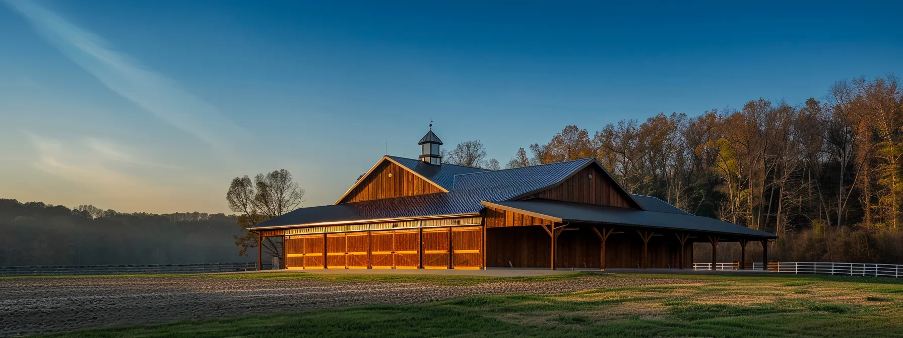 a sturdy and weather-resistant pole building in charleston, wv with a touch of heartland craftsmanship.